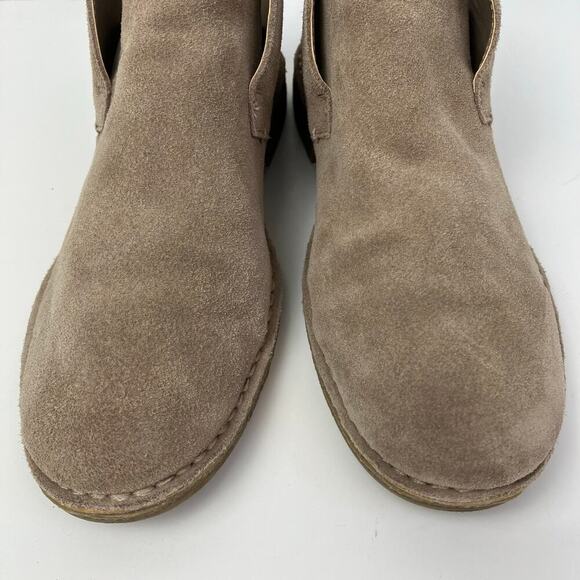 Dolce Vita Sz 9 Findley Ankle Booties Pull-on Suede Chukka Boots Style Comfort - Picture 4 of 16